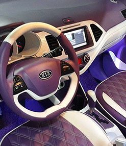 Mẫu mới đẹp mới hoàn thiện bộ đổi màu cho KIA